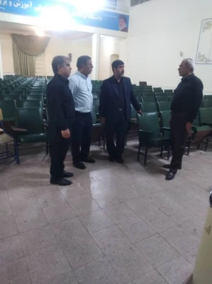 بازدید دکتر محمدی سرپرست معاونت سیاسی، امنیتی و اجتماعی استانداری استان آذربایجان شرقی و دکتر انصاری راد معاون دانشجویی دانشگاه فرهنگیان 3