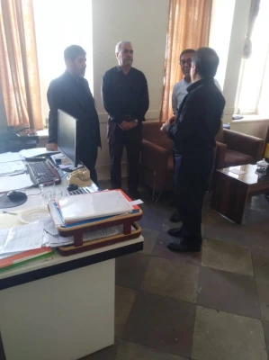 بازدید دکتر محمدی سرپرست معاونت سیاسی، امنیتی و اجتماعی استانداری استان آذربایجان شرقی و دکتر انصاری راد معاون دانشجویی دانشگاه فرهنگیان 4