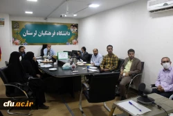 برگزاری جلسه توجیهی رابطان رهنامه ۴۰ ماده ای دانشگاه فرهنگیان لرستان  4