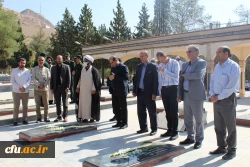 مراسم غبار روبی قبور مطهر شهدای دفاع مقدس به مناسبت آغاز  هفته دفاع مقدس 2