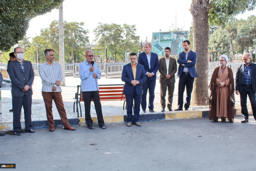 مراسم غبارروبی و تجدید میثاق با آرمان های شهدای والامقام عرصه دفاع مقدس 3