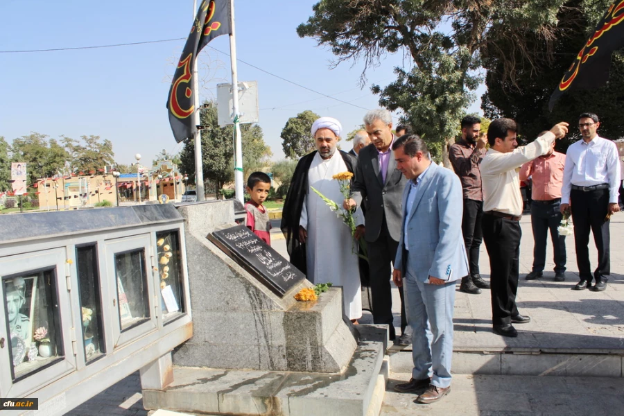 مراسم غبارروبی و تجدید میثاق با آرمان های شهدای والامقام عرصه دفاع مقدس 6