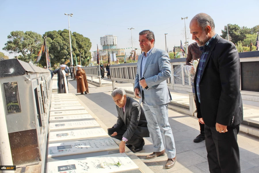 مراسم غبارروبی و تجدید میثاق با آرمان های شهدای والامقام عرصه دفاع مقدس 9