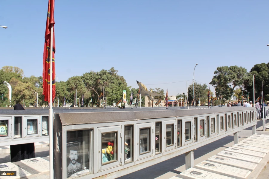 مراسم غبارروبی و تجدید میثاق با آرمان های شهدای والامقام عرصه دفاع مقدس 12