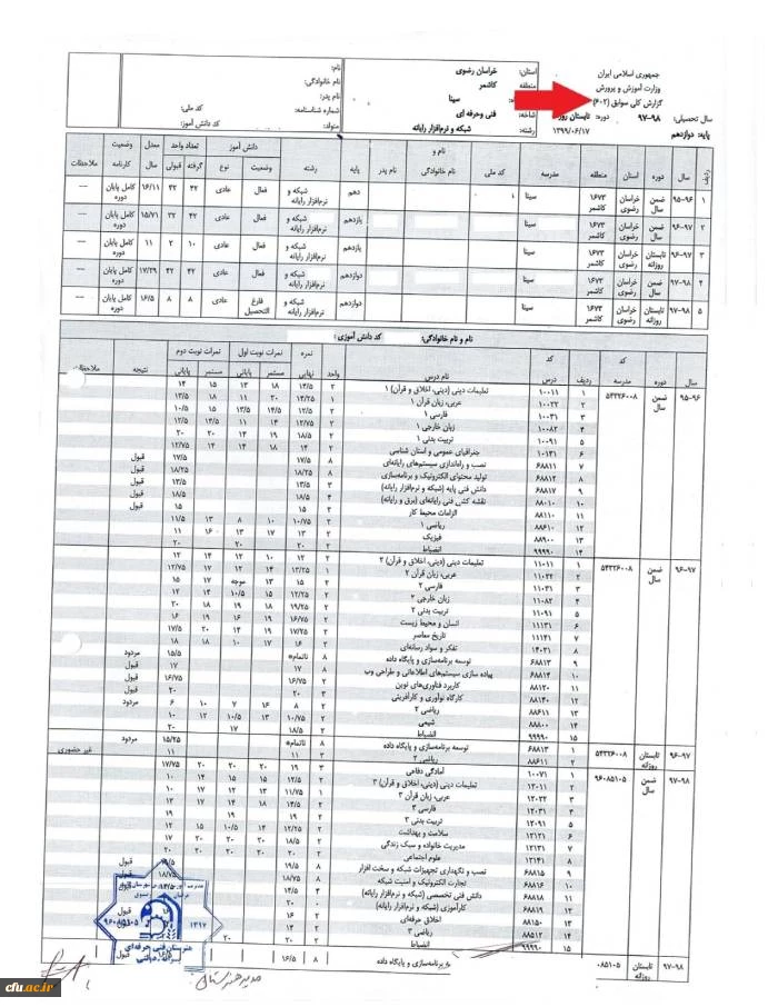 تغییر بازه زمانی حذف و اضافه  در نیسمال اول سال تحصیلی 1402-1401 2