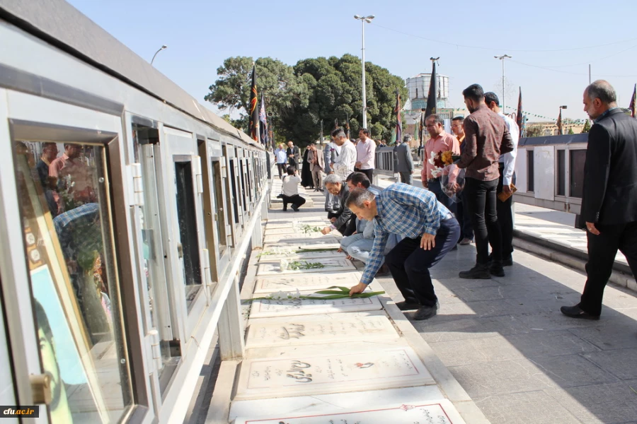 مراسم غبارروبی و تجدید میثاق با آرمان های شهدای والامقام عرصه دفاع مقدس 10