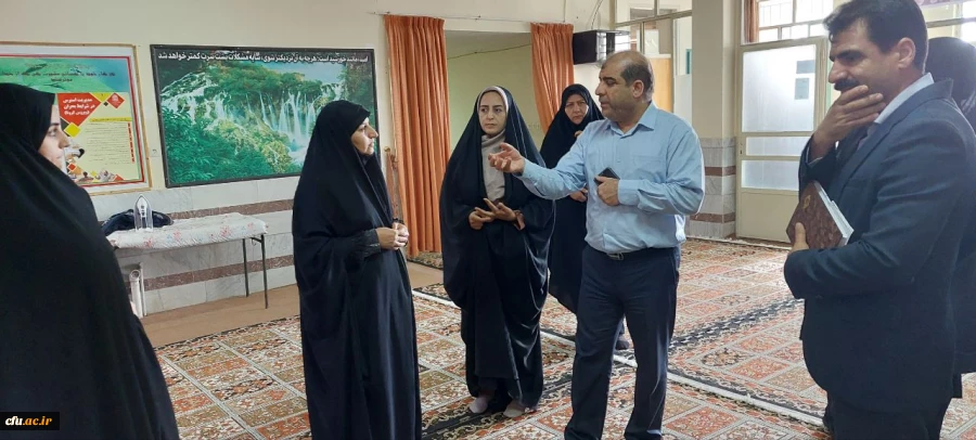 بازدید از سراهای دانشجویی مرکزحضرت زینب کبری (س) بروجرد 2