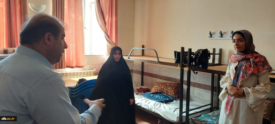 بازدید از سراهای دانشجویی مرکزحضرت زینب کبری (س) بروجرد 2
