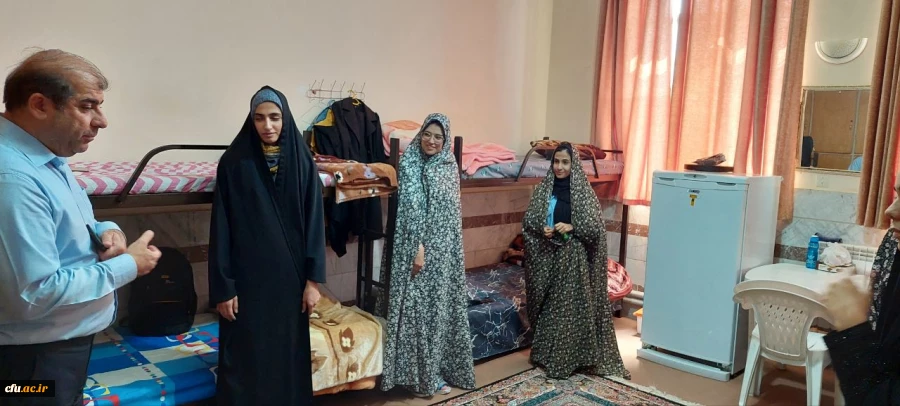 بازدید از سراهای دانشجویی مرکزحضرت زینب کبری (س) بروجرد 2