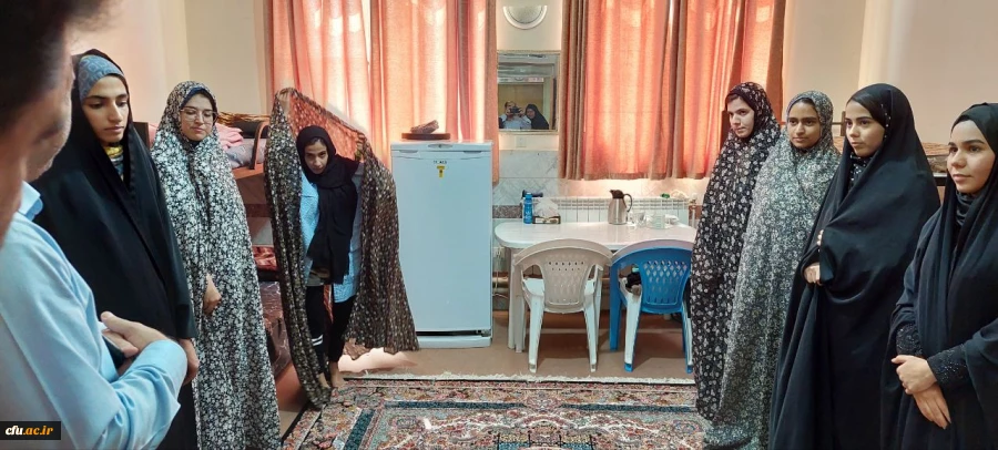 بازدید از سراهای دانشجویی مرکزحضرت زینب کبری (س) بروجرد 2