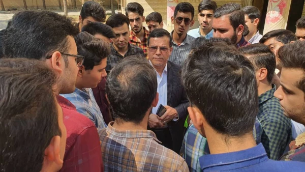 مراسم استقبال از دانشجویان جدیدالورود مرکز شهیدآیت نجف آباد استان اصفهان 22