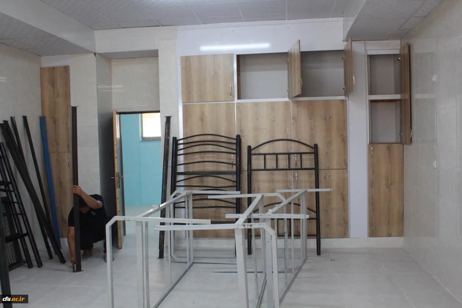 اقدامات انجام شده در حوزه رفاهی و آموزشی در زمینه بهسازی و تجهیز اماکن پردیس های استان بوشهر 21