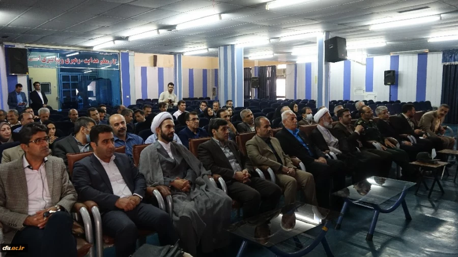 مراسم تکریم و معارفه مدیر امور پردیس های دانشگاه فرهنگیان استان کردستان
 3