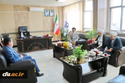 دیدار مدیر ستاد اقامه نماز استان با سرپرست امور پردیس ها 4