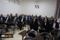 مراسم افتتاحیه پردیس زینبیه دانشگاه فرهنگیان استان تهران ساختمان شماره 2 ورامین  19