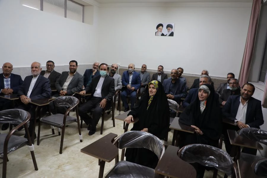 مراسم افتتاحیه پردیس زینبیه دانشگاه فرهنگیان استان تهران ساختمان شماره 2 ورامین  19