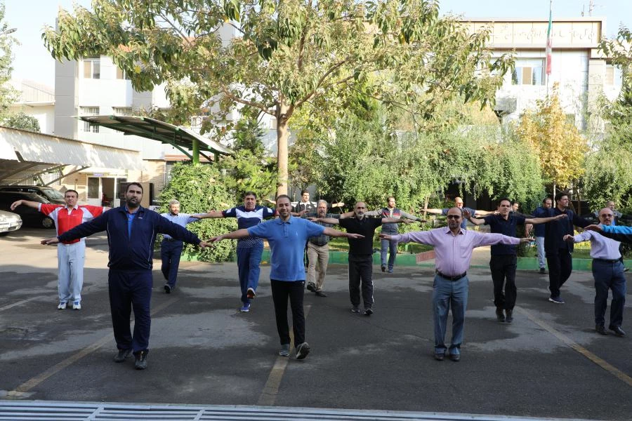 آیین گرامیداشت هفته تربیت بدنی و ورزش در سازمان مرکزی 5