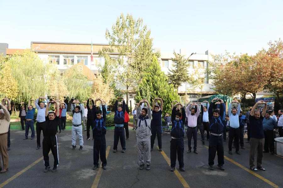 آیین گرامیداشت هفته تربیت بدنی و ورزش در سازمان مرکزی 7