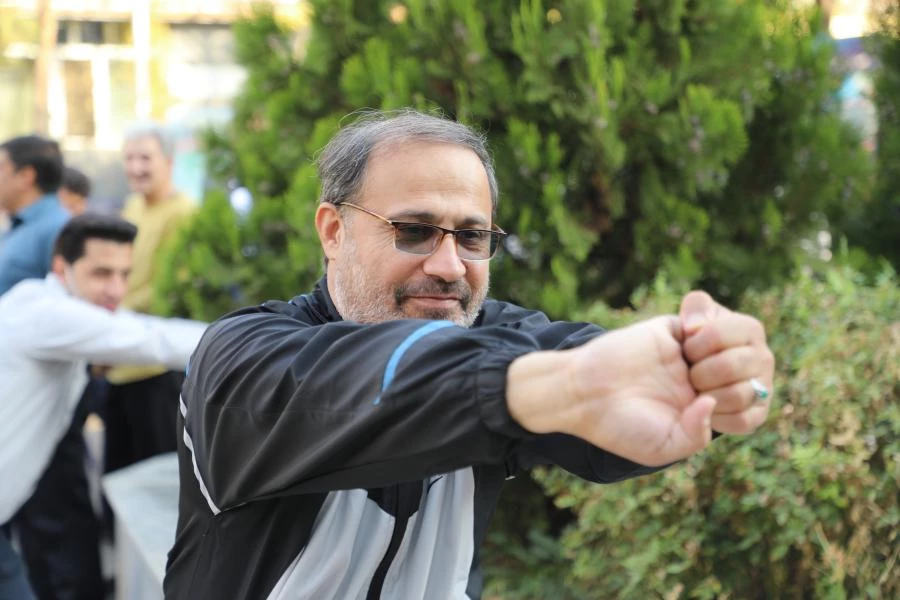 آیین گرامیداشت هفته تربیت بدنی و ورزش در سازمان مرکزی 8