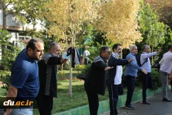 آیین گرامیداشت هفته تربیت بدنی و ورزش در سازمان مرکزی 9