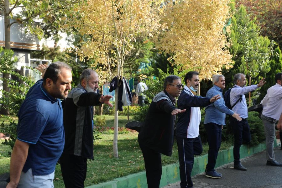 آیین گرامیداشت هفته تربیت بدنی و ورزش در سازمان مرکزی 9