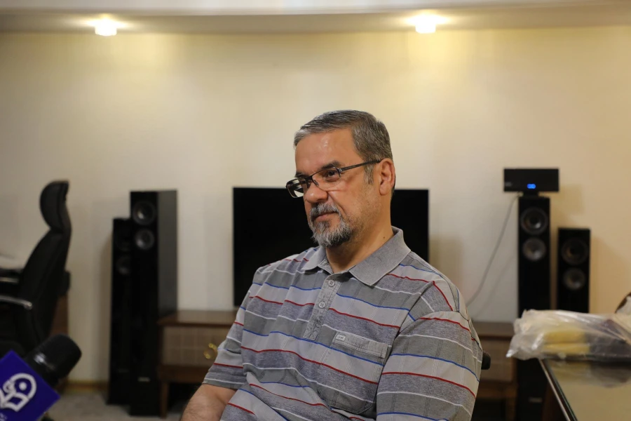 دیدار هیات رئیسه دانشگاه فرهنگیان با جانباز والامقام،محمد فارسی 3