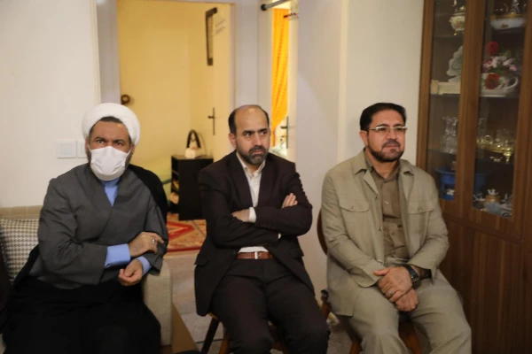 دیدار هیات رئیسه دانشگاه فرهنگیان با جانباز والامقام،محمد فارسی 4