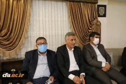 دیدار هیات رئیسه دانشگاه فرهنگیان با جانباز والامقام،محمد فارسی 5
