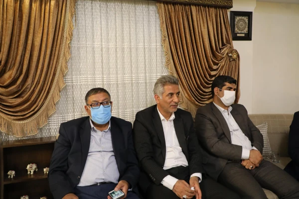 دیدار هیات رئیسه دانشگاه فرهنگیان با جانباز والامقام،محمد فارسی 5