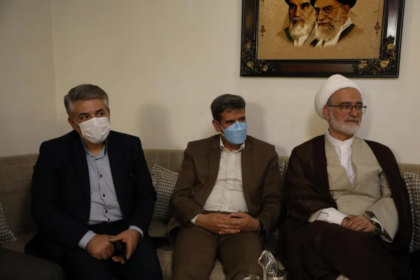 دیدار هیات رئیسه دانشگاه فرهنگیان با جانباز والامقام،محمد فارسی 6