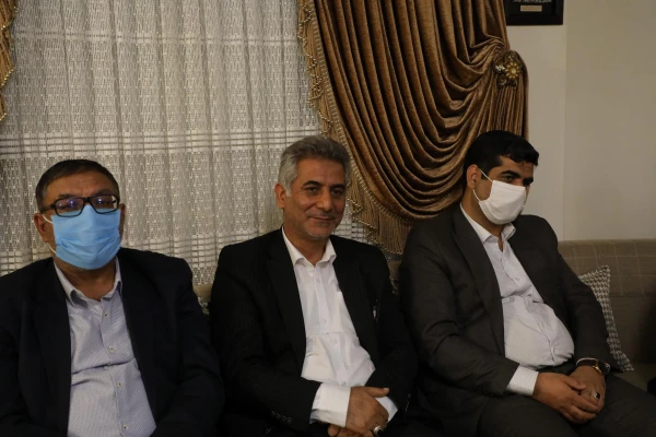 دیدار هیات رئیسه دانشگاه فرهنگیان با جانباز والامقام،محمد فارسی 7