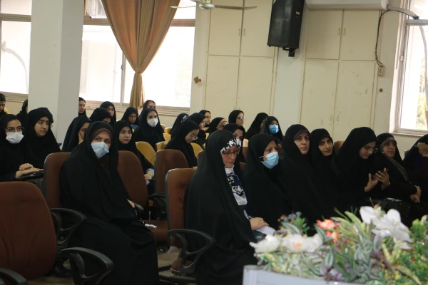 آیین استقبال از نو دانشجو معلمان دانشگاه فرهنگیان گیلان در پردیس شهیده بنت الهدی صدر(خواهران) برگزار گردید. 4