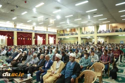 حضور حجت الاسلام و المسلمین محسن قرائتی در دانشگاه فرهنگیان استان اصفهان 9