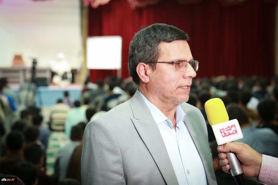 حضور حجت الاسلام و المسلمین محسن قرائتی در دانشگاه فرهنگیان استان اصفهان 10
