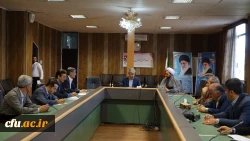 معارفه معاون آموزشی، پژوهشی و فرهنگی پردیس شهید مدرس سنندج
 2