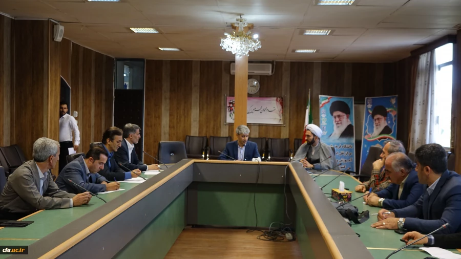 معارفه معاون آموزشی، پژوهشی و فرهنگی پردیس شهید مدرس سنندج
 2