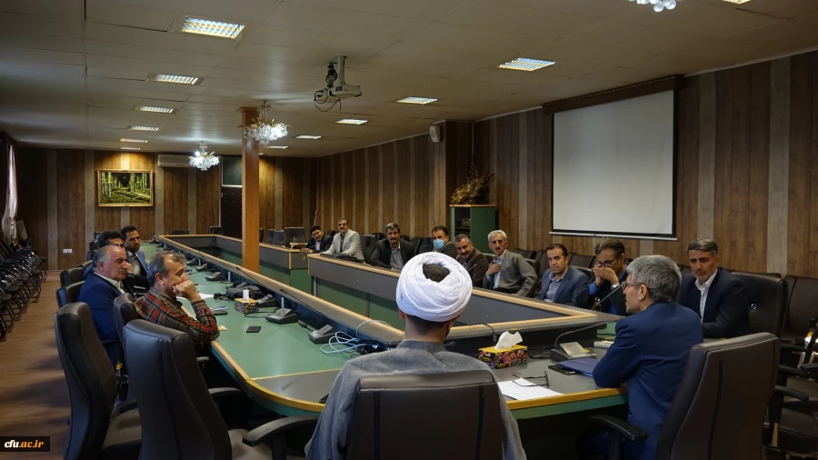 معارفه معاون آموزشی، پژوهشی و فرهنگی پردیس شهید مدرس سنندج
 4