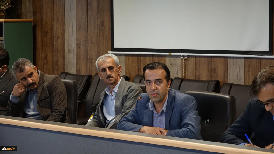 معارفه معاون آموزشی، پژوهشی و فرهنگی پردیس شهید مدرس سنندج
 5