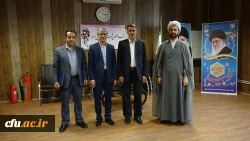 معارفه معاون آموزشی، پژوهشی و فرهنگی پردیس شهید مدرس سنندج
 7