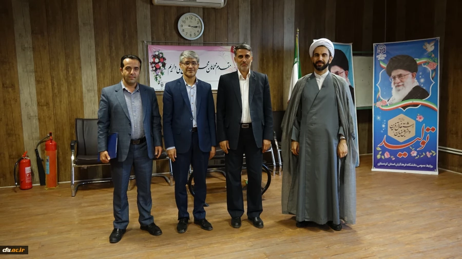 معارفه معاون آموزشی، پژوهشی و فرهنگی پردیس شهید مدرس سنندج
 7