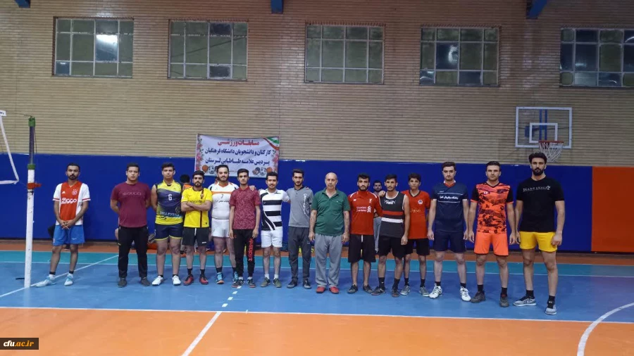 مسابقات ورزشی به مناسبت هفته تربیت بدنی با حضور اساتید، دانشجویان و کارکنان دانشگاه فرهنگیان لرستان پردیس علامه طباطبایی خرم آباد. 2