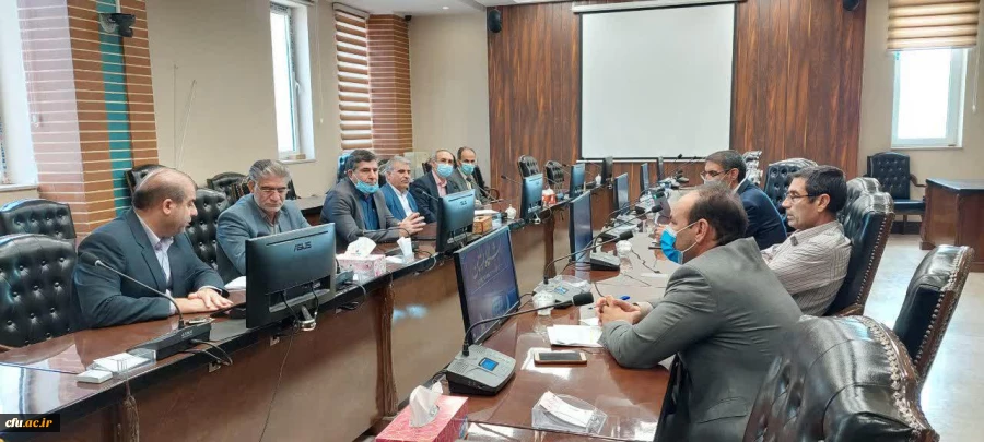 جلسه طرح تعاون وزارت عتف جهت راه اندازی رشته های آموزش تاریخ، مدیریت آموزشی و علوم تربیتی در مقطع کارشناسی ارشد در دانشگاه فرهنگیان لرستان 3