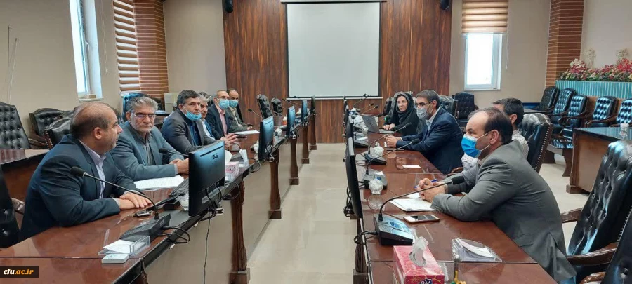 جلسه طرح تعاون وزارت عتف جهت راه اندازی رشته های آموزش تاریخ، مدیریت آموزشی و علوم تربیتی در مقطع کارشناسی ارشد در دانشگاه فرهنگیان لرستان 4