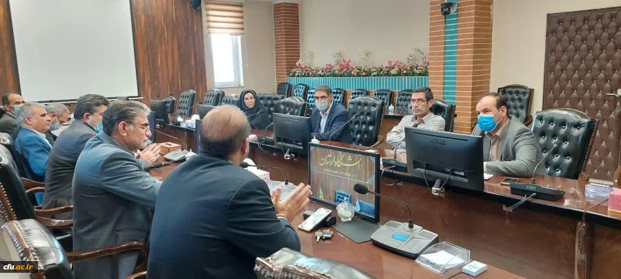 جلسه طرح تعاون وزارت عتف جهت راه اندازی رشته های آموزش تاریخ، مدیریت آموزشی و علوم تربیتی در مقطع کارشناسی ارشد در دانشگاه فرهنگیان لرستان 5