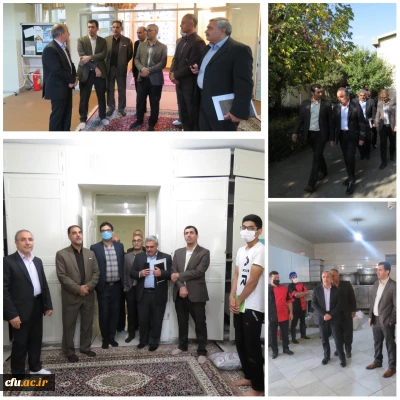 با حضور مدیرکل طرح و برنامه و بودجه انجام شد:

بازدید از پردیس های دانشگاه فرهنگیان استان مرکزی