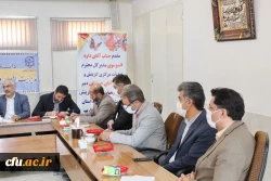 جلسه هم اندیشی هیات رئیسه دانشگاه فرهنگیان با مسئولان گزینش آموزش و پرورش کشور 4