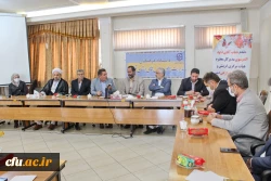 جلسه هم اندیشی هیات رئیسه دانشگاه فرهنگیان با مسئولان گزینش آموزش و پرورش کشور 8