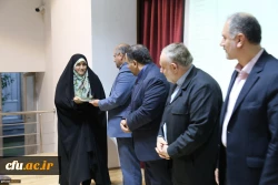 مراسم تکریم و معارفه سرپرست پردیس امام خمینی(ره) گرگان برگزار شد. 6