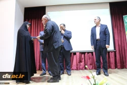 مراسم تکریم و معارفه سرپرست پردیس امام خمینی(ره) گرگان برگزار شد. 9