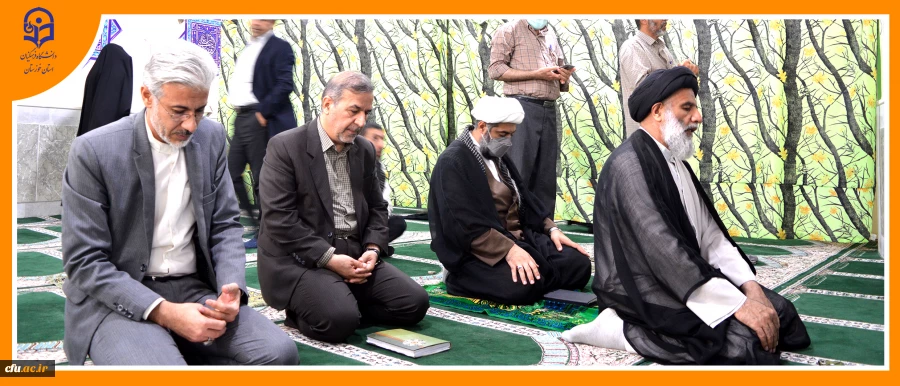 برگزاری نشستی با موضوع بصیرت، روشنگری و تبیین تحولات اخیرکشوردردانشگاه فرهنگیان با حضور نماینده ولی فقیه در استان خوزستان 3